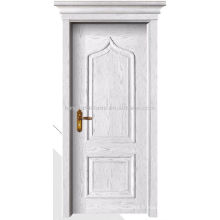 Peinture blanche luxe porte intérieure en bois MD-511 s porte en bois massif de Chine Top 10 marque porte